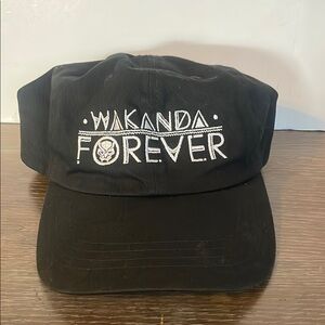 SDCC 2018 Marvel Black 'Wakanda Forever' Baseball cap